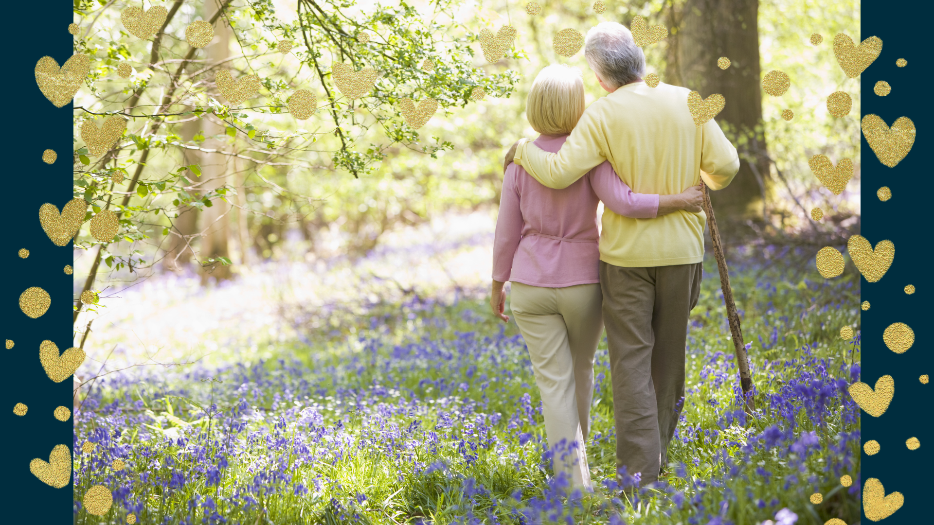 Samen wandelen, genieten, herfst