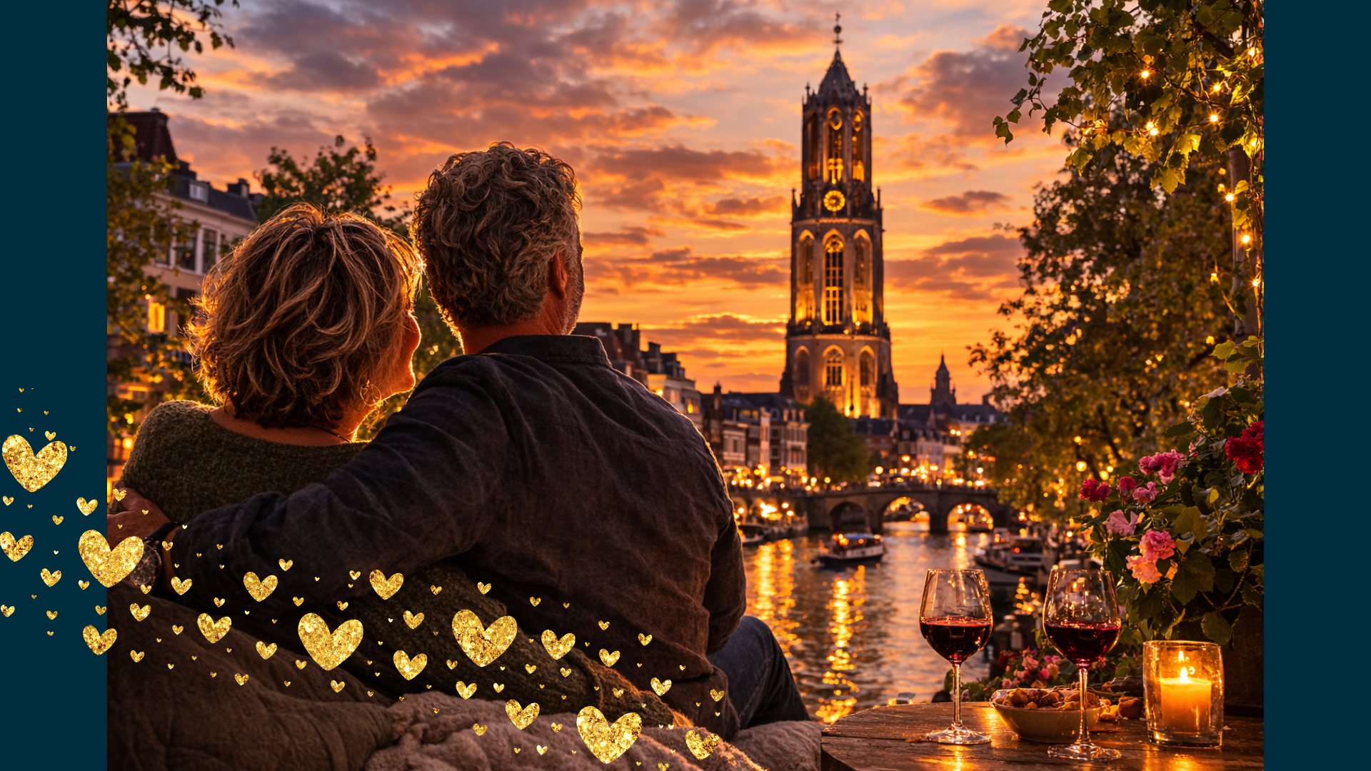 Utrecht, genieten, wijn, samenzijn, verliefd