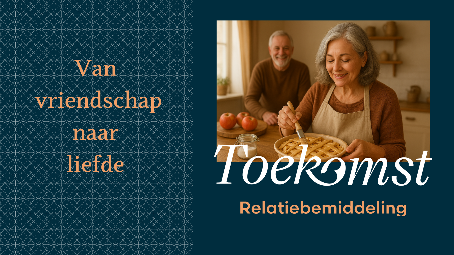 Van vriendschap naar liefde - appeltaart