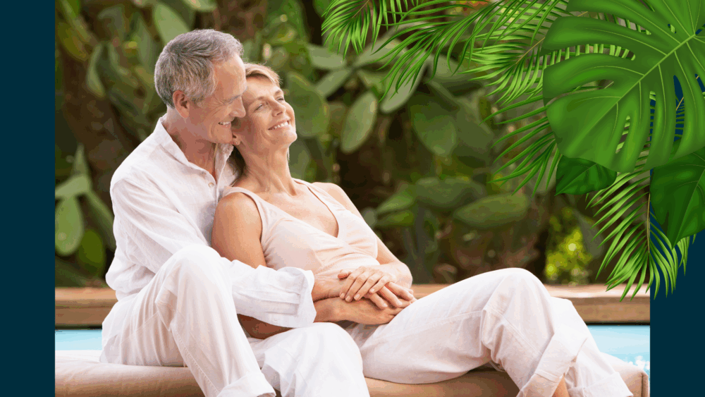 zomerse intimiteit knuffelen